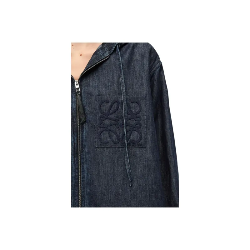 LOEWE Denim Jackets Women's Indigo-1