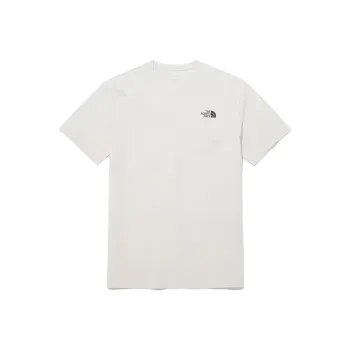THE NORTH FACE T Shirt Men's Gray White