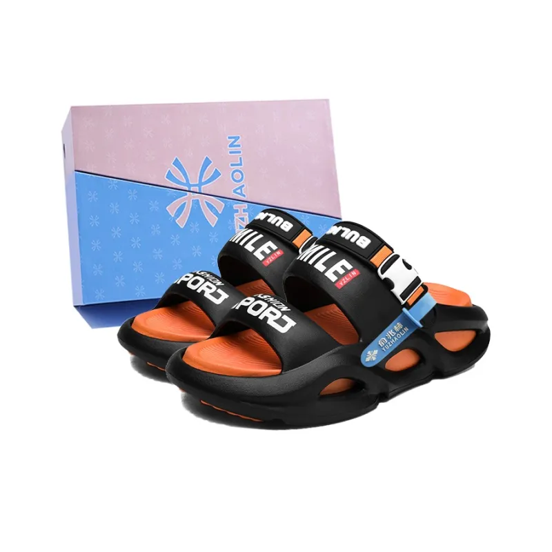 YUZHAOLIN EVA Cut Out Massage Slip Resistant Abrasion Resistant Quiet Slide Slippers Unisex-30