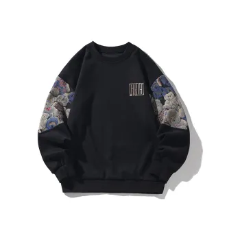 GOOSELIAR Loose Fit Crew Neck Top Sweatshirt Unisex