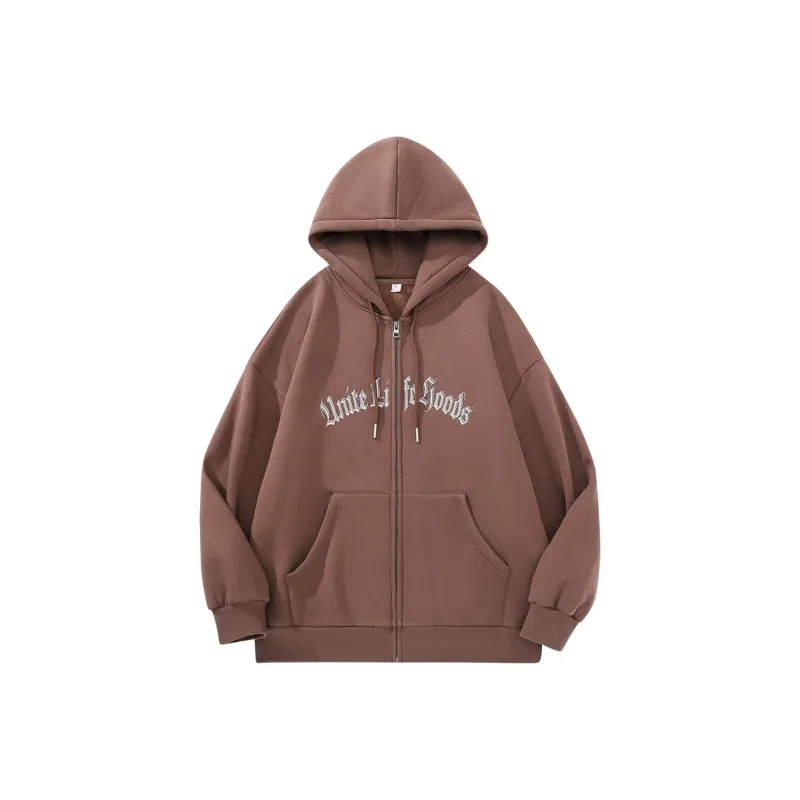 Unite Life HOODS Cardigan Sweatshirt Unisex-15