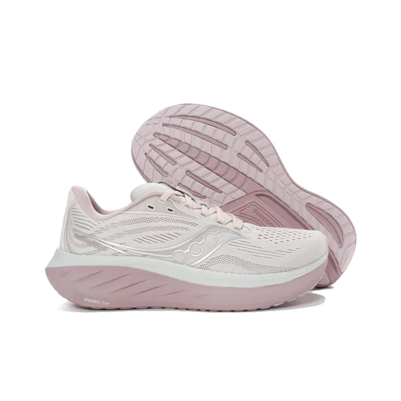 Saucony Anti Slip Wear Resistant Low Top Running Shoes Women's Pink-7