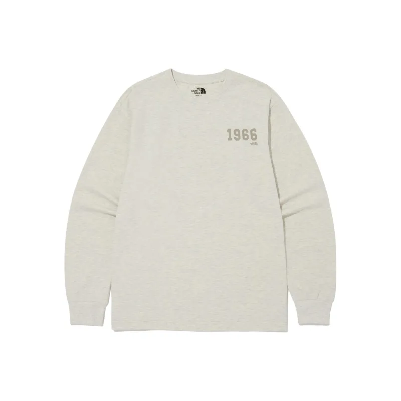 THE NORTH FACE CORE 1966 L/S R/TEE Sweatshirt Unisex Oat-0