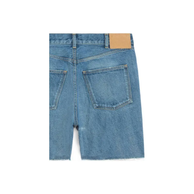 CELINE Denim Shorts Men Blue-2
