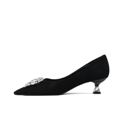 CAMEIDO High Heels Women's Black