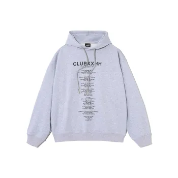 Clubxxhh Sweatshirt Unisex Light Gray