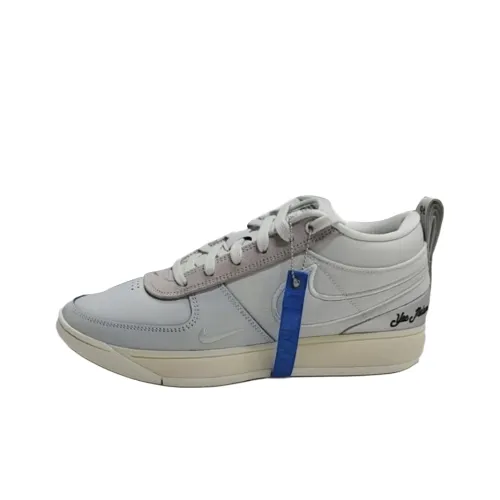 Nike Book 1 Anti Slip Wear Resistant Low Top Basketball Shoes Unisex Gray