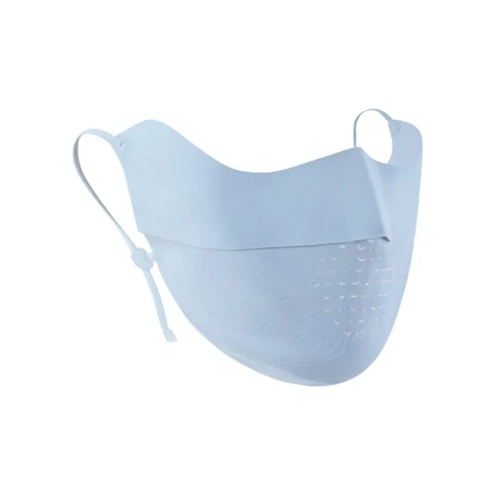 ANWUYU Breathable Ice Silk Thin Sun Protection Face Mask Unisex-30
