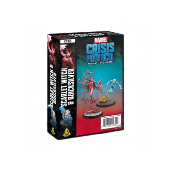 ASMODEE Marvel Crisis Protocol  Scarlet Witch And Quicksilver English Edition Board Games