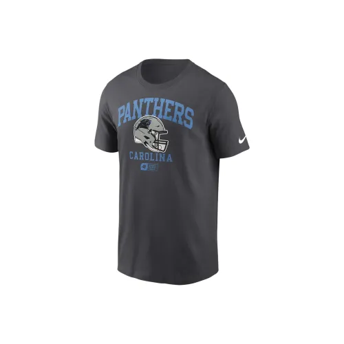Nike Carolina Panthers Helmet Essential Men's New nike Nfl T-Shirt