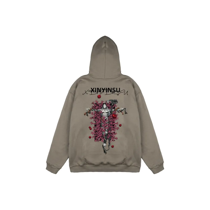 XINYINSU New Factor XINYINSU X The Strongest In History Joint Series Sweatshirts Unisex-8