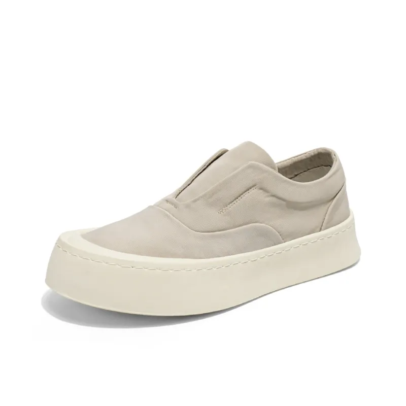 12345 Slip Resistant, Breathable, Lightweight, Height Increasing Low Top Canvas Shoes Men's-1
