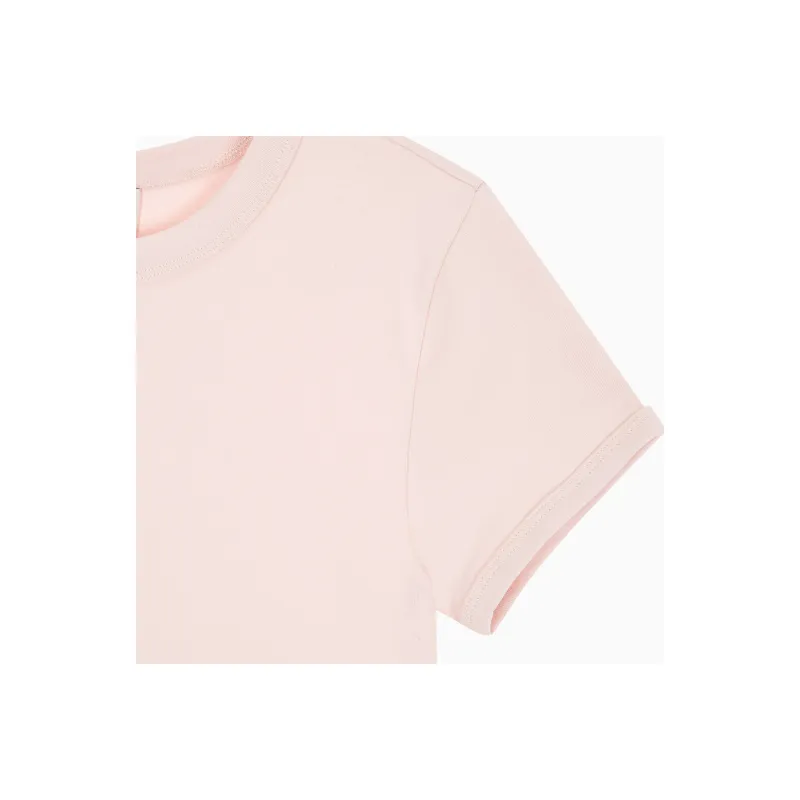 CALVIN KLEIN Short-Sleeved Dresses Women's Light Pink-4