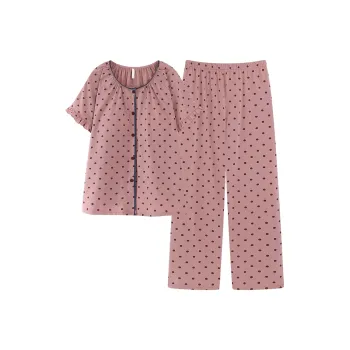 ROMANTIC·SPRING Pajama Set Women's Lotus Color