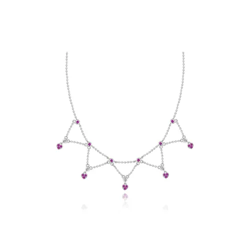 FROMLOVER 925 Sterling Silver Necklaces Women's