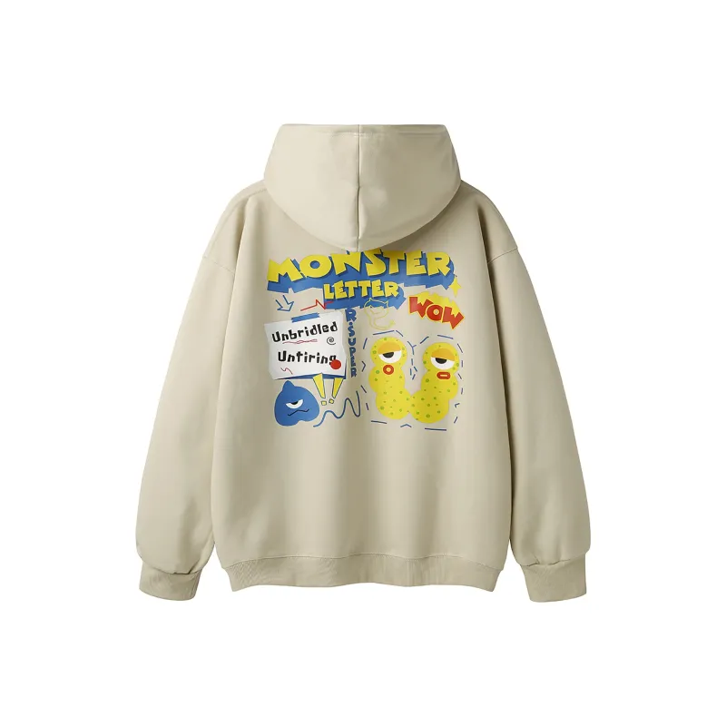 R.super X Monster Letter Co branded Series Sweatshirts Unisex-5