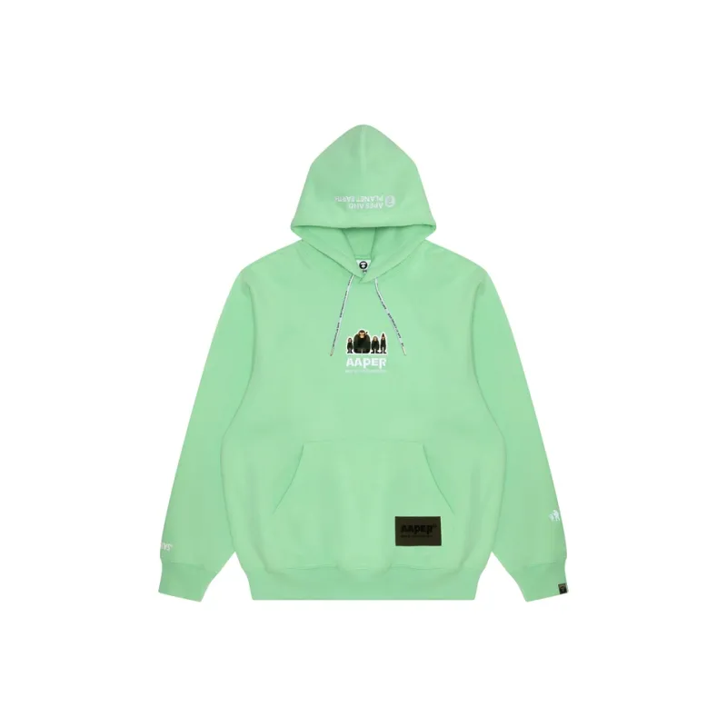 Aape Logo print Drawstring Hoodie-0