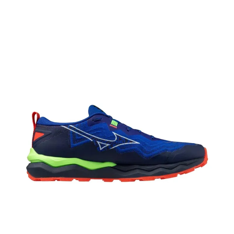 Mizuno Wave Daichi 9 Slip Resistant, Breathable, Lightweight Low Top Running Shoes Men's Turquoise-1