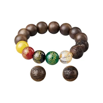 Yi Mingju Agarwood Bracelets Unisex