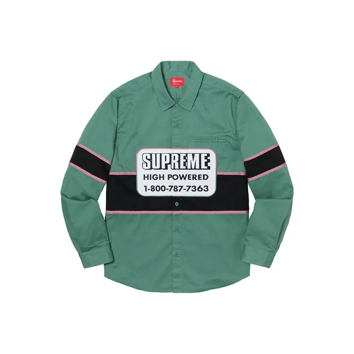 Supreme High Powered Work Shirt-0