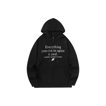 Suamoment Sweatshirt American Casual Loose Fit Hoodie Unisex
