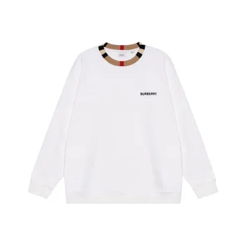 Burberry SS23 Sweatshirt Men's White