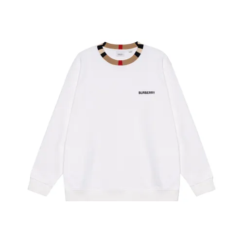 Burberry SS23 Sweatshirt Men's White