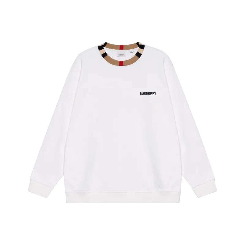 Burberry SS23 Sweatshirt Men's White-0