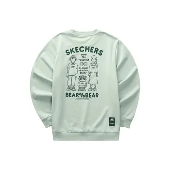 Skechers Sweatshirts Unisex Windy Green/02QQ