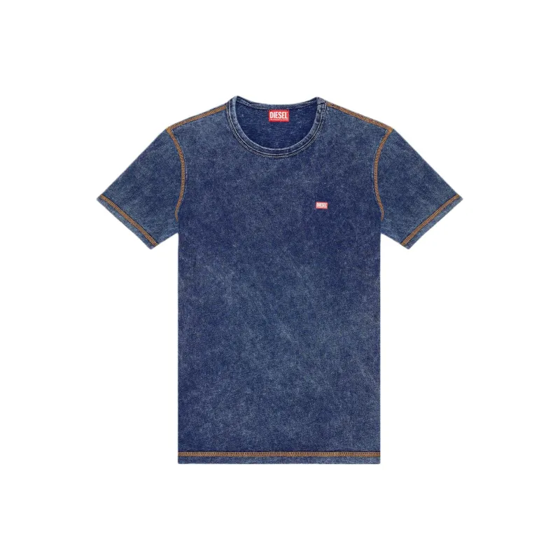 DIESEL T Shirts Men Blue-0