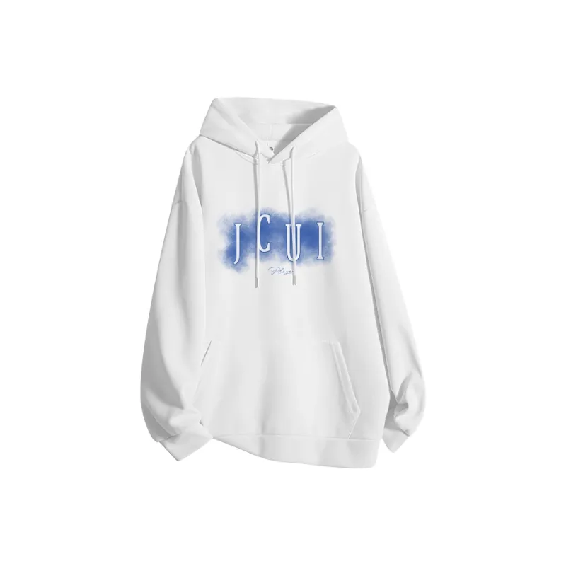 JCUI Sweatshirts Unisex White-0