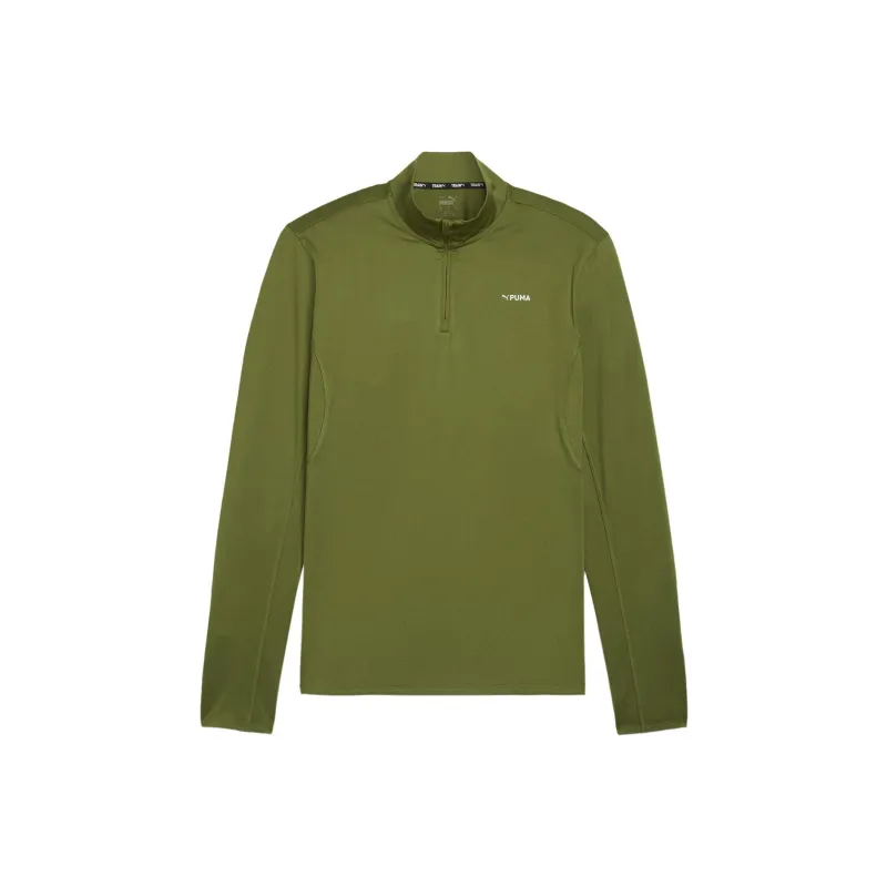 PUMA Sweatshirt Men's Olive Green-0