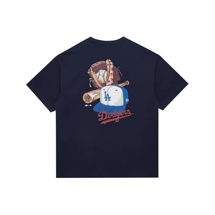 New Era x MLB T-Shirt Unisex Navy Blue-0