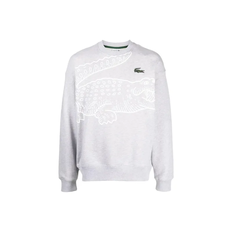 LACOSTE Sweatshirts Men Gray-0