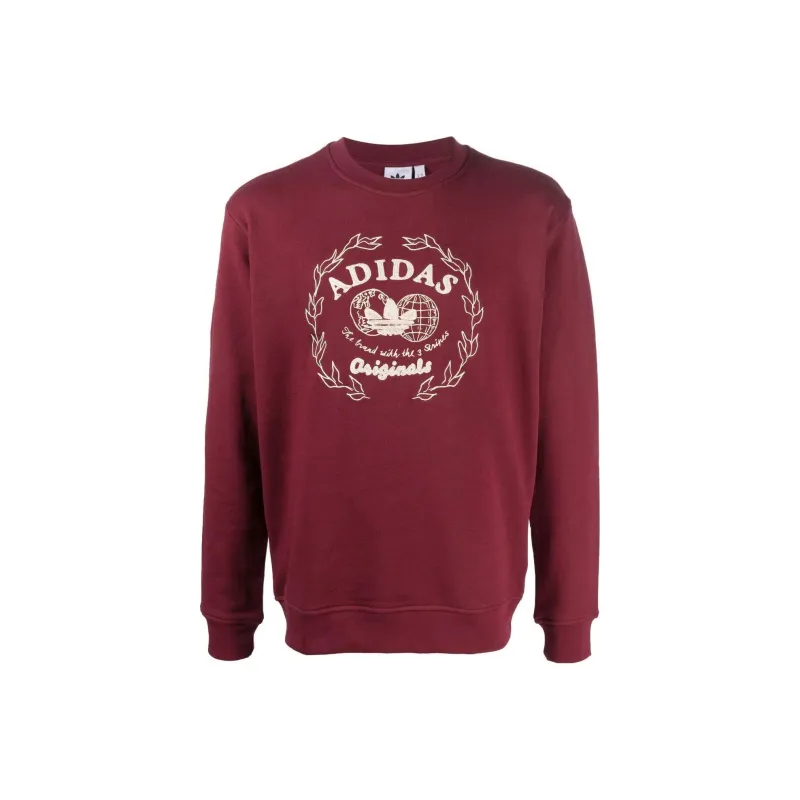 Adidas Originals Sweatshirts Men Red-0
