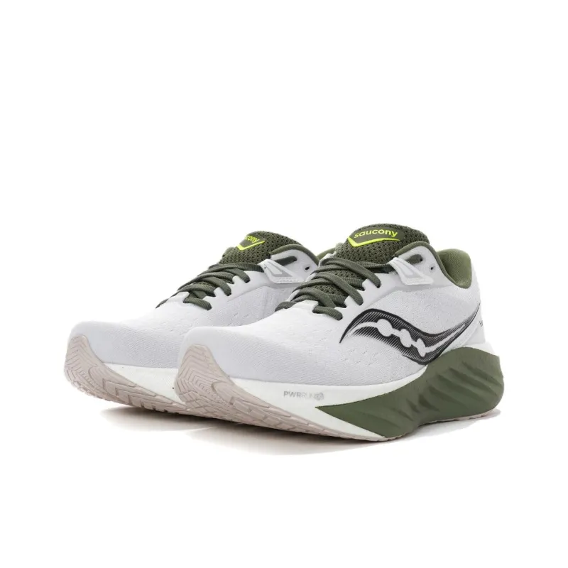 Saucony Triumph 22 White Olivine-3