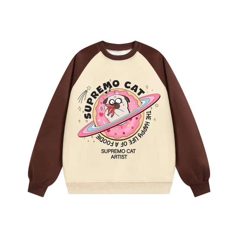 Supremo Cat Sweatshirts Unisex-6