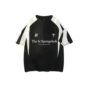 SPONGEBOB SQUAREPANTS T Shirt Unisex Black & White