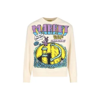 Chinatown Market Smiley Into The Unknown Crewneck