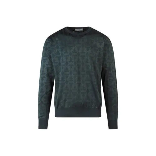 Ferragamo Sweatshirts Men Green