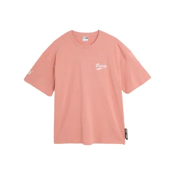 PUMA Puma Team T Shirt Men's Rose Pink