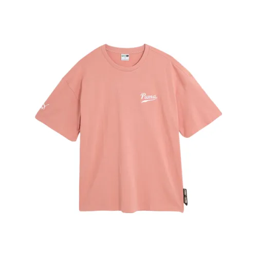 PUMA Team T Shirt Men's Rose Pink