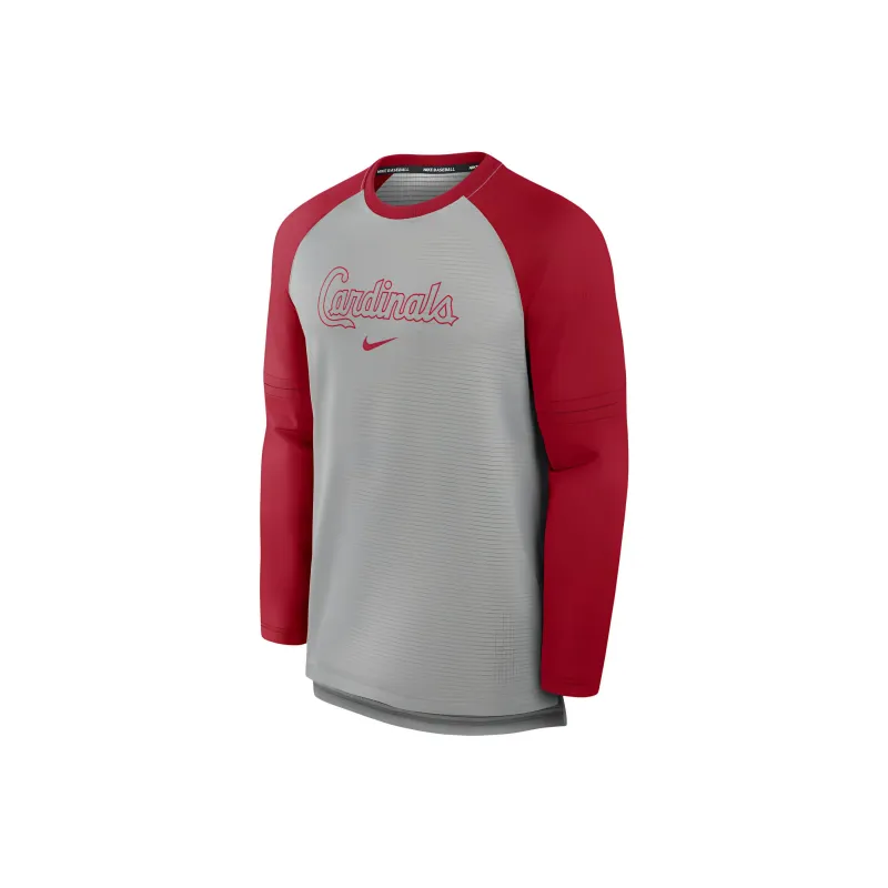 Nike St. Louis Cardinals Authentic Collection Game Time Men's Nike Breathe Mlb Long-Sleeve T-Shirt-0