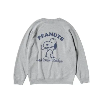 UNIQLO Uniqlo X PEANUTS Co branded Series Sweatshirt Unisex Gray