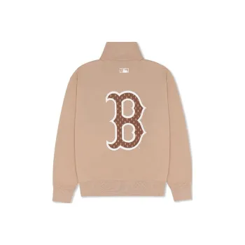 MLB Sweatshirt Unisex Beige Yellow