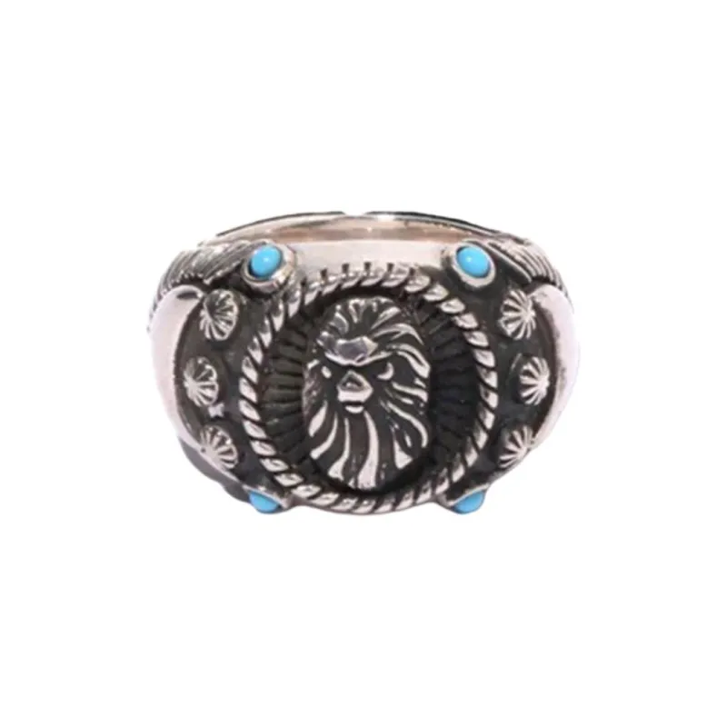 Bape Black Madface Navajo Ring-0