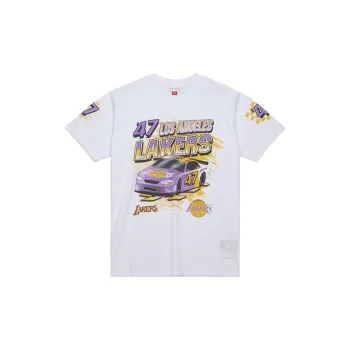 Mitchell & Ness x NBA Los Angeles Lakers T Shirt Men's White