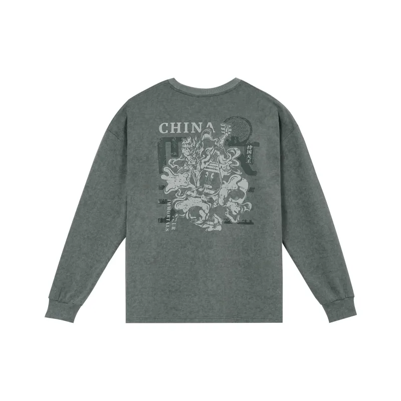 LUJIAMEN T Shirt Early Autumn And Spring Unisex-0