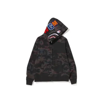 A BATHING APE Thermography Shark Full Zip Hoodie