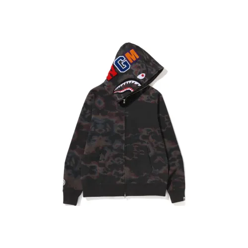 A BATHING APE Thermography Shark Full Zip Hoodie